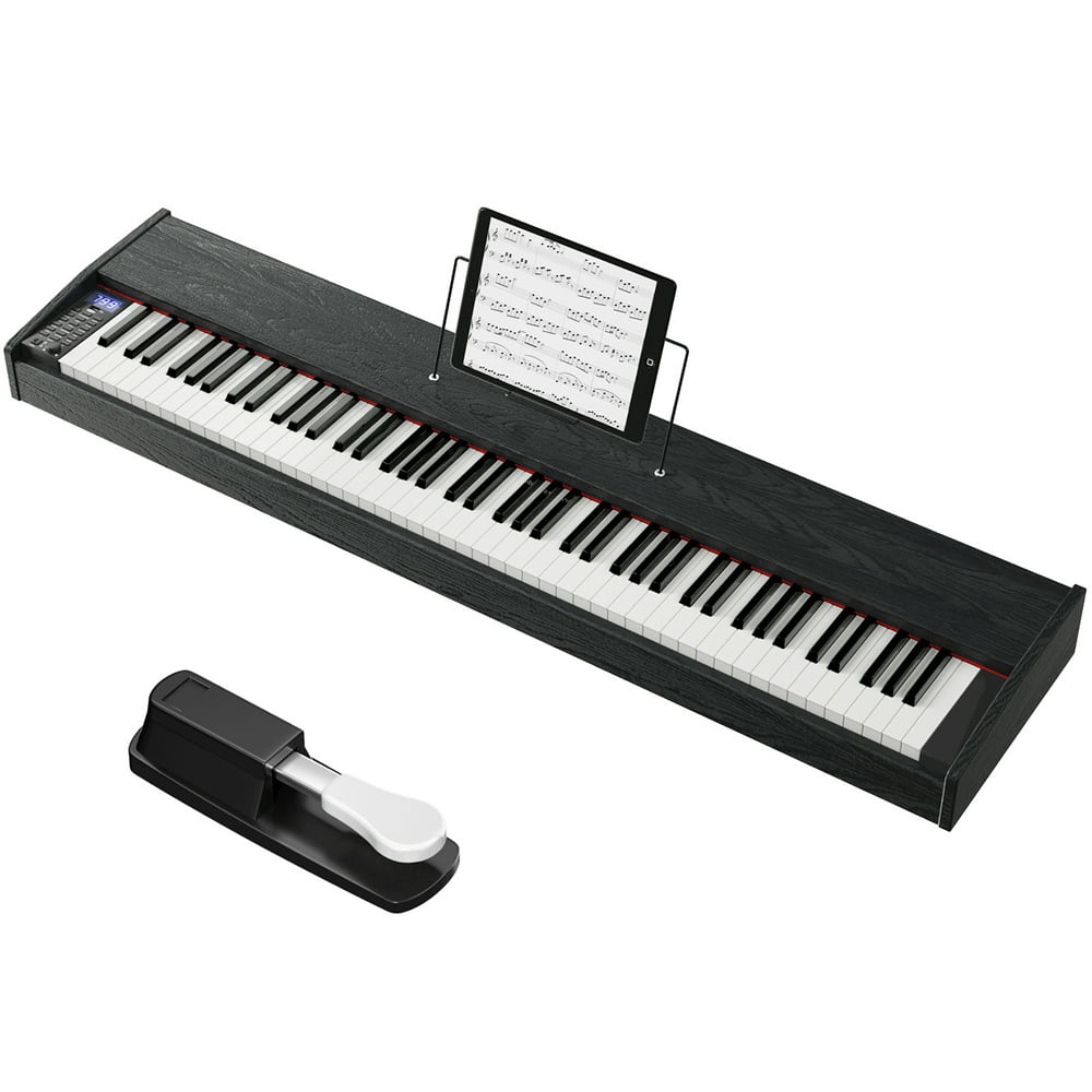 Sonart 88 Key Full Size Digital Piano Weighted Keyboard W Sustain