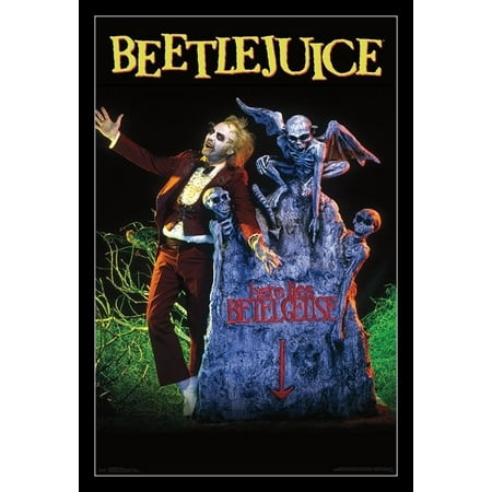Beetlejuice - Grave Poster Print