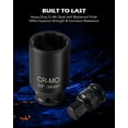thumbnail image 3 of Orion Motor Tech 8pc Axle Nut Socket Set, 1/2 in Drive Metric 12 Point CR-MO Axle Nut Impact Socket Set, Extra-Deep Spindle Axle Nut Sockets with Stor, 3 of 7