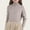 Khaki, variant on Piuwrlz Winter Knitted Sweaters for Toddler Girls Sweatershirt Comfortable High Neck Pullover Sweater Gray Size 5 Years