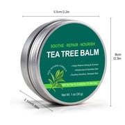 Tea Tree Balm for Hands, Feet, and Body, Gently Soothes Sensitive and Dry Skin, Natural Plant Extracts, 1 oz