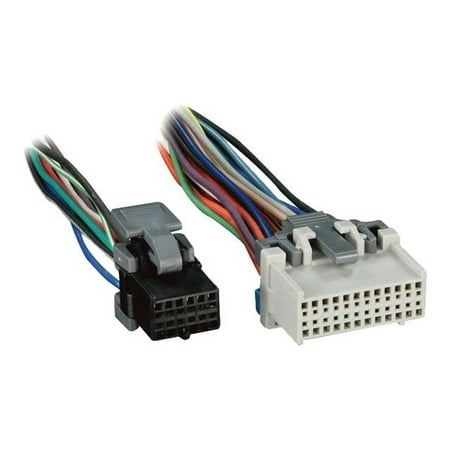 Metra - Turbo Wire OEM Harness for Most 1998-2008 GM Vehicles - Black/White