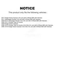 thumbnail image 2 of Mpulse Front ABS Wheel Speed Sensor SEN-2ABS1556 for Car Dodge Grand Caravan Chrysler Town & Country Volkswagen Routan, 2 of 2