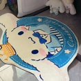 thumbnail image 2 of Sanrio dibujos animados lindo Cinnamoroll arco melodía alfombra de suelo hogar dormitorio manta para los pies de la habitación alfombra de suelo de habitación alfombra de pie sala de estar, 2 of 5