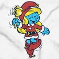 thumbnail image 2 of Smurfette Christmas Ms. Santa Claus Women's T Shirt Ladies Tee Brisco Brands S, 2 of 5