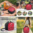 thumbnail image 6 of Yuyamidu Ladybug Daisy Backpack for Girls 8-12 Cool Soccer Bookbag and Lunch Box Set for Kids Elementary Middle School Bag with Water Bottle Holder for Girls Teens, 6 of 8