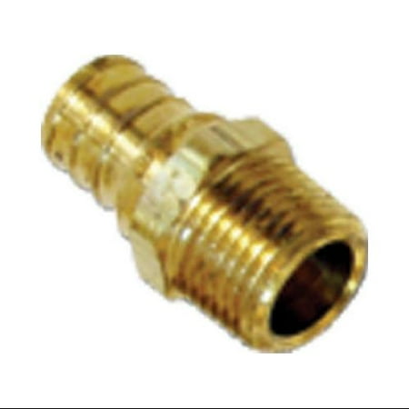 Radiator Adapter Fitting - Watts LFP-710 PEX-Brass Insert Fitting Adapter-3/4CFX3/4MPT BRS ADAPTER