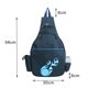 thumbnail image 4 of Mochila de Raqueta de Tenis Shamjiam Mochila de Tenis Multifuncional con Bolsillo Nylon Azul oscuro, 4 of 8