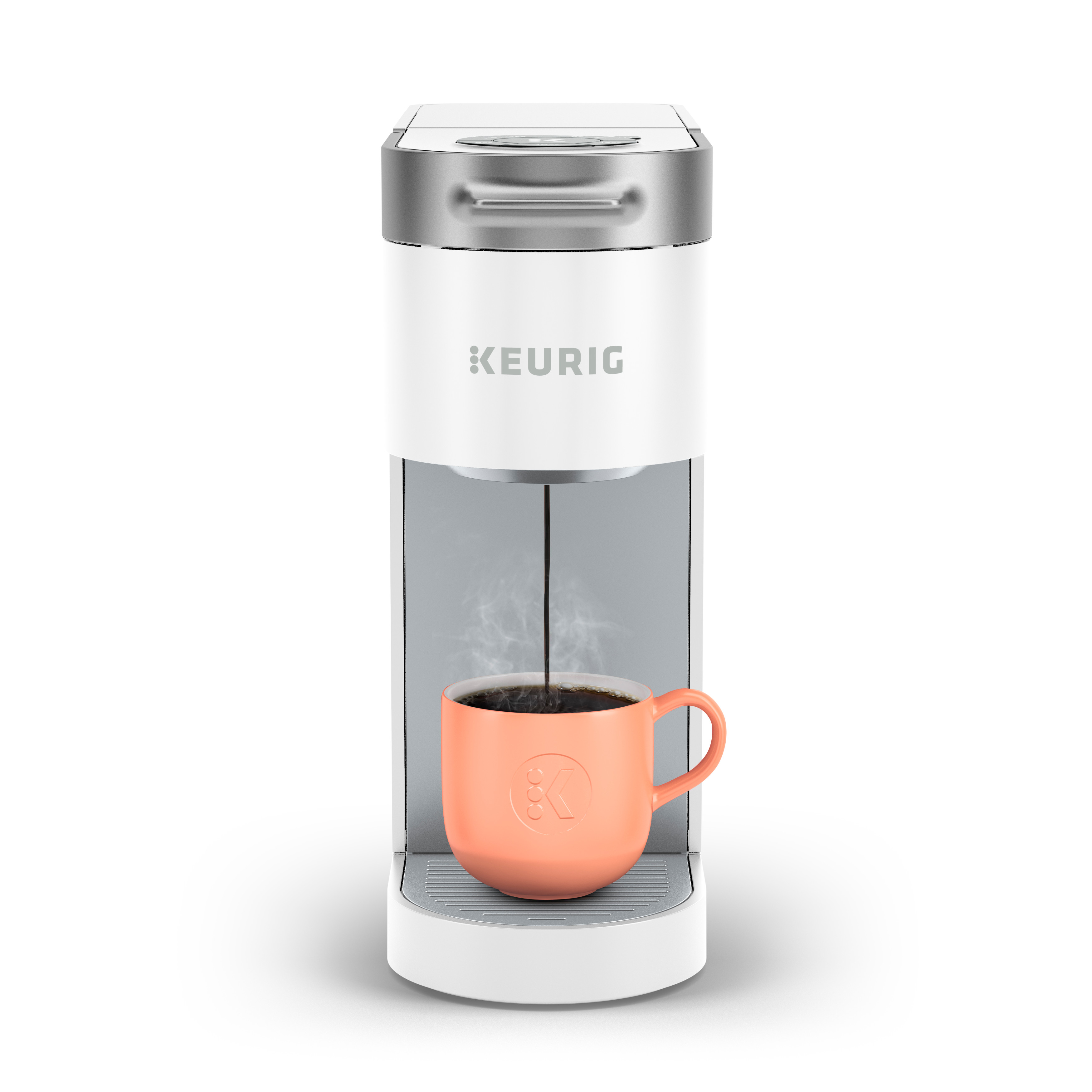 Keurig KSlim Single Serve KCup Pod Coffee Maker, Brews 8 to 12oz