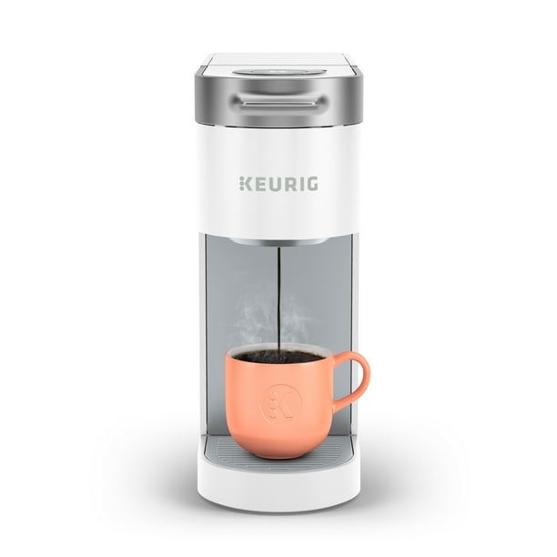 Keurig KSlim Single Serve KCup Pod Coffee Maker, Brews 8 to 12oz. Cups, White