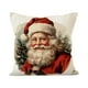 thumbnail image 2 of Herunwer Christmas Pillow Cover Winter Holiday Throw Pillows Christmas Decor Cushion Cases for Sofa Couch Home Décor, Pillowcases Farmhouse for Christmas Couch Bed, 2 of 6