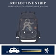 thumbnail image 5 of FORMRS School Backpack 17" Student Travel Bag with Laptop Compartment, Black Astronaut Space, 5 of 7