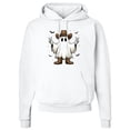 thumbnail image 2 of Inktastic Halloween Cowboy Ghost Adult Hoodie Sweatshirt, 2 of 4