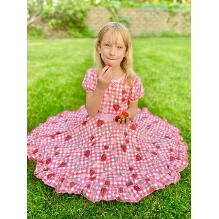 Strawberry Twirl Dress