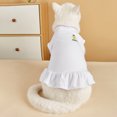 thumbnail image 2 of CSChome Robe pour Animaux Été Chien Col Rond Motif Dessin Animé Manches Courtes Pull Mode Urbaine Tenue Décontractée Mignonne Chemise pour Animaux, 2 of 7