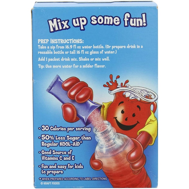 Kool-Aid Singles Drink Mix, Tropical Punch, 0.55 OZ Packets, 12