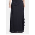 thumbnail image 3 of Betsy Adam Women's Lace Cutout Top Gown Blue Size 6, 3 of 3