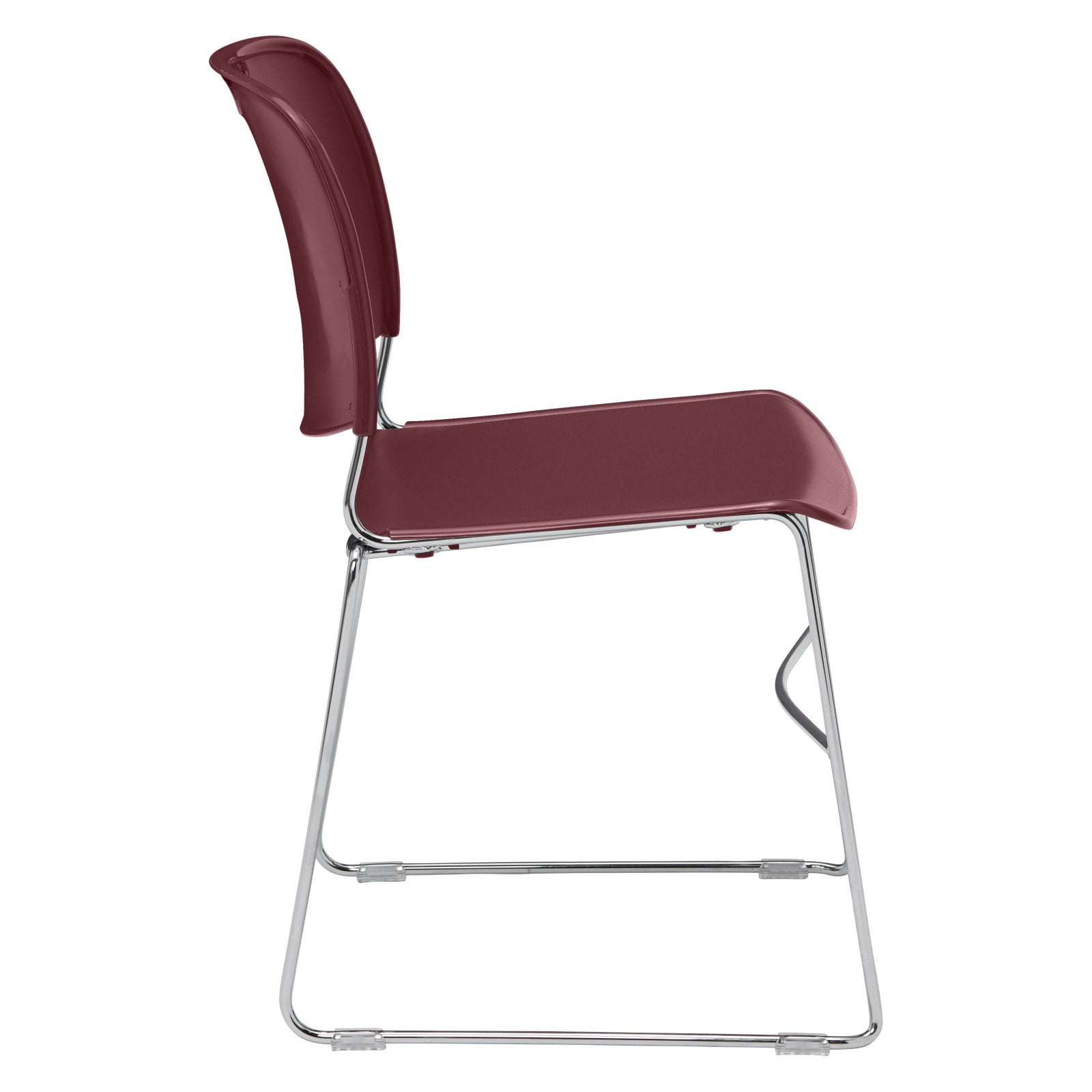 NPS® 8500 Series Ultra-Compact Plastic Stack Chair, Gunmetal
