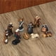 thumbnail image 5 of Monstrate 11 Uds. Figuritas de Natividad, artesanía de resina con efecto, figurita de Jesús, conjunto de escena religiosa ligera, estatua, de Kits de decoración para fiestas, 5 of 6