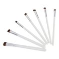 thumbnail image 1 of Eyeshadow Brush Set 7Pcs for Makeup White Horsehair Cosmetic Tools, 1 of 4