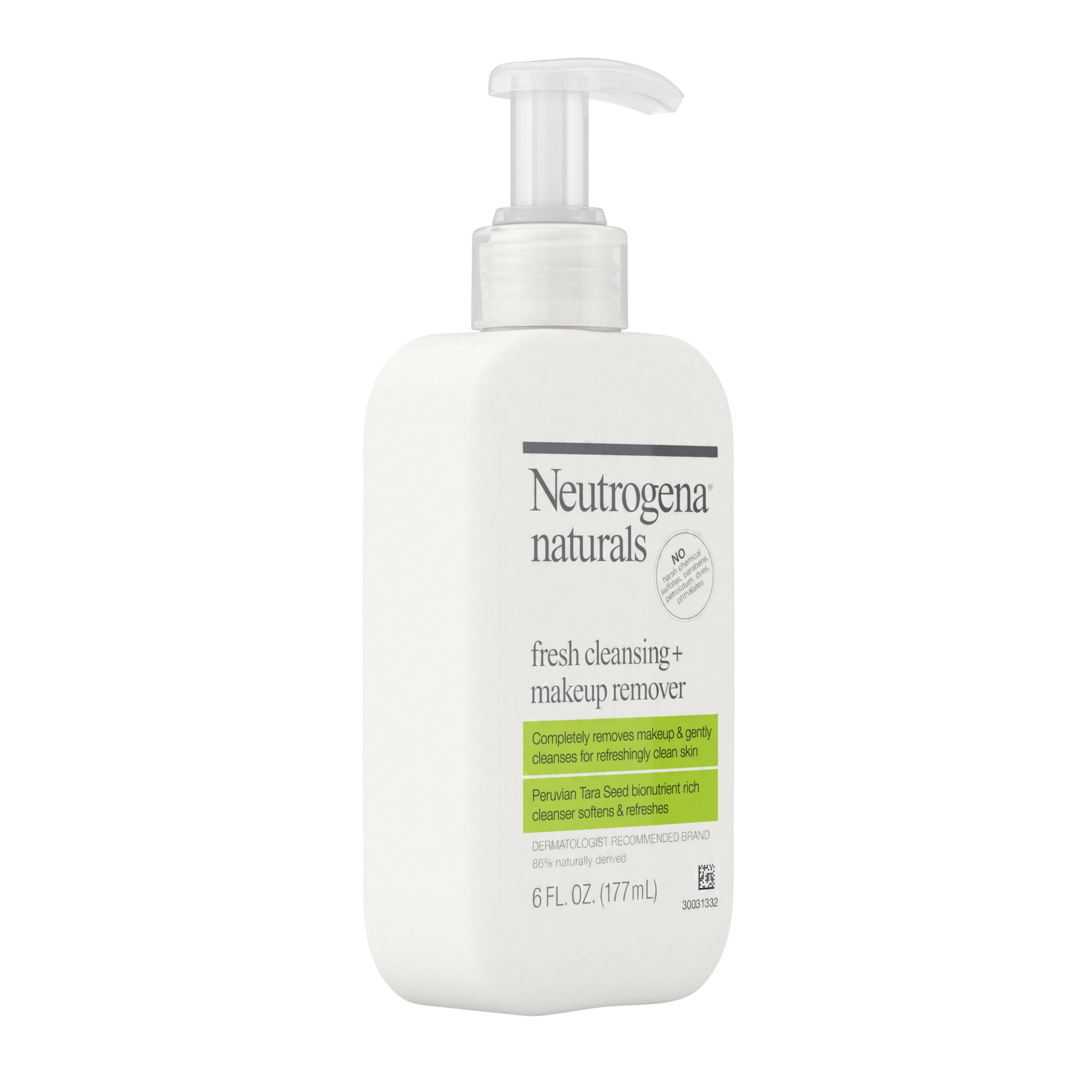 Neutrogena Naturals Fresh Face Cleanser + Makeup Remover, 6 fl. oz