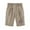 Style 4(Khaki), variant on Patlollav Independence Women Casual Shorts Drawstring Comfy Elastic Waist Shorts Summer Pull On Shorts with Pockets