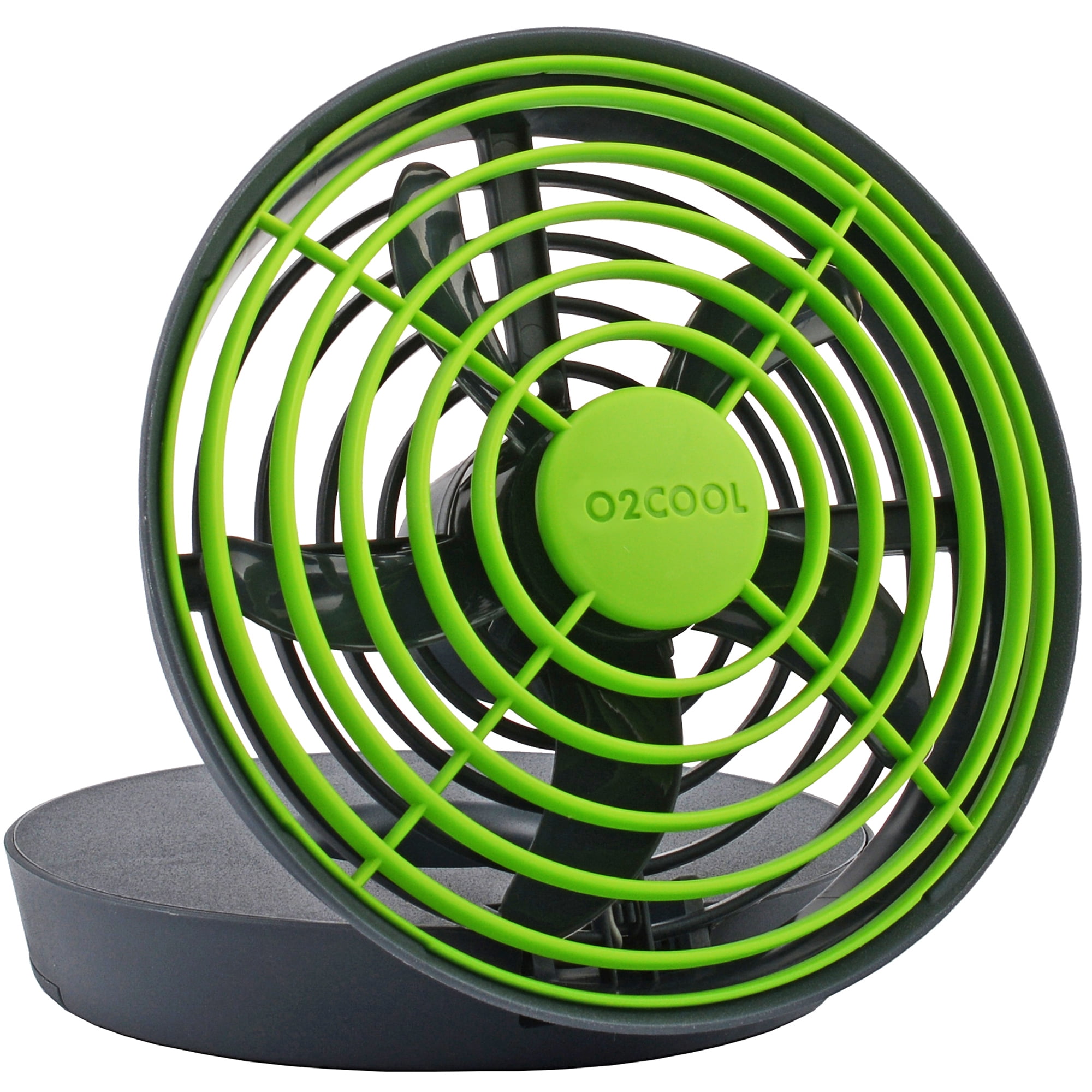 O2COOL 5Inch Portable USB Fan, Green