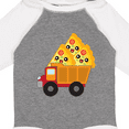 thumbnail image 4 of Inktastic Pizza Lover Food Truck Funny Boys or Girls Long Sleeve Baby Bodysuit, 4 of 5