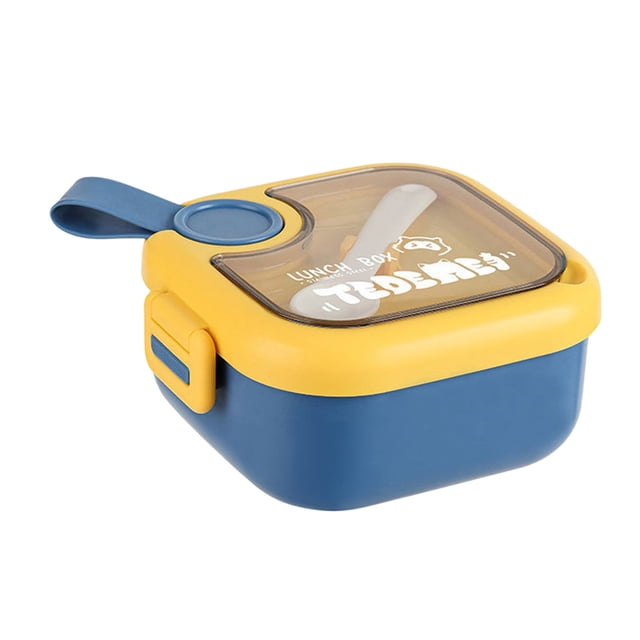 Dvumao Kitchen Organizers and Storage, Lunch Box 750ml Lunch Box For Lunch Containers Leakproof Feature Plastic And Stainless Steel Material, Man Gifts