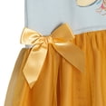 thumbnail image 3 of Disney Princess Snow White French Terry Tutu Pleated Drop Shoulder Tulle Dress Toddler to Big Kid, 3 of 3