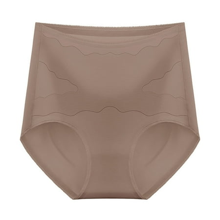 JHLZHS Womens Thong Underwear High Waisted Women High Waist Postpartum Panties Full Coverage Soft Comfort Briefs Cute Underwear for Women Bikini Women s Underwear Seamless