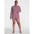 thumbnail image 2 of Joyspun Women’s Sleep Shorts, Sizes S-3X, 2 of 7