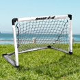 thumbnail image 4 of Red de fútbol para exteriores, portería de fútbol plegable para niños, red de fútbol ligera para practicar con bolsa de transporte, juego de fútbol para niños para juegos, 4 of 5