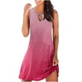 thumbnail image 1 of Vestidos de botones redondos estampados sin mangas con cuello redondo Vintage sexy a la moda para mujer Fridja  hjkh1438, 1 of 4