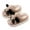 Brown, variant on CHENge Toddler Rabbit Winter Slippers Size 5-6 Indoor Wear Little Girl Footwear Cute Cartoon Toddler Slippers (Brown, 5-6 Years)