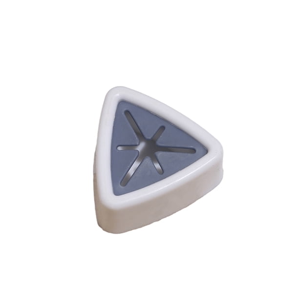 Toallero montado en la pared Naiovety ABS Triangular impermeable hogar cocina colgador organizador Blanco HA082501-02