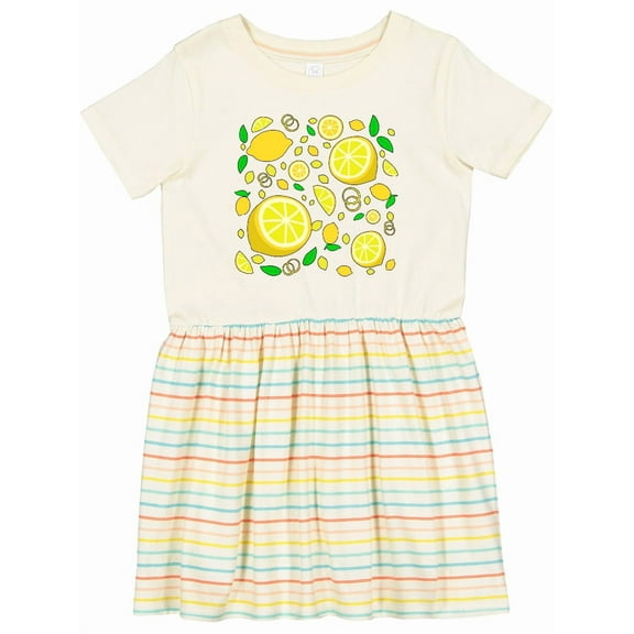 Inktastic Lots of Lemons Citrus Fun Girls Toddler Dress