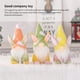 thumbnail image 4 of Muñeco De Conejo De Pascua, Gnomos De Conejito Sin Rostro, Muñeco Enano De Conejo Decorativo Para Regalos De San Valentín De Fiesta seitruly HA025036-01, 4 of 7