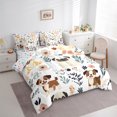 thumbnail image 4 of Homewish Kawaii Puppy Dogs 7-Piece Bedding Comforter Set,Rustic Flower King Bedding Sets,White Brown Green Bed Sheets For Girls Boys,Breathable Home Decor Reversible, 4 of 9