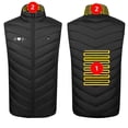 thumbnail image 2 of guisaled Camouflage Lightweight Heated Vest for Men Rechargeable USB Warming Heating Vest Battery Pack Not Included s 2025, 2 of 3