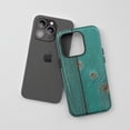 thumbnail image 3 of Distressed Wood For All iPhone Series Tough Phone Case Rustic Weathered Teal, 3 of 7