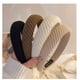 thumbnail image 4 of Xihbxyly Diadema de Punto con Rayas de Lana, Elegante Diadema de Lana, Cómoda y Elástica, Resistente y Duradera, Ideal para Uso Diario, Deportivo o de Ejercicio. Ideal Como Regalo para Mujer., 4 of 6