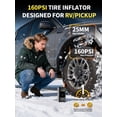 thumbnail image 6 of Jump Starter with Air Compressor, 1000A 12V Jump Box for 5.0L Gas or Up to 3.5L Diesel Car Battery, 150PSl Digital Tire Inflator with Emergency Light, Jumper Cables, 6 of 9