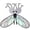 A1, variant on 22 Inch Glitter Fly Insect Wing Prop, Lightweight Color Changing Dress Up Accessory, Sparkling Stage Decor for Halloween Party, Cosplay Show and Indoor Performance Layout