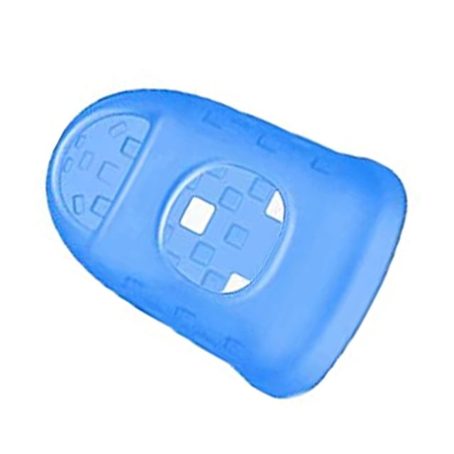 Matsuzay Puntas de los dedos de guitarra de silicona Protectores de dedos Ukulele Fingerstall Protección de púas Instrumentos musicales no alergénicos Type3 NO3
