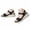 2Black, variant on Womens Sandals Arch Support Footbed Walking Shoes Lightweight Platform Wedges Heels