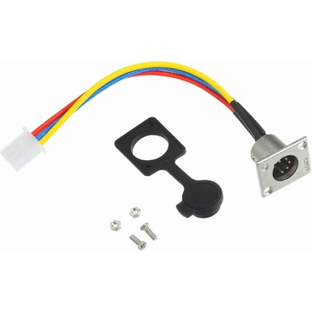Outer/Winch Socket Connector Assembly with Rubber Cover Dust Cover Replacement for Gen2 97495/97412 XRC 9500 12000 Winchs 97495-59 9749559 Auto Replacement Parts