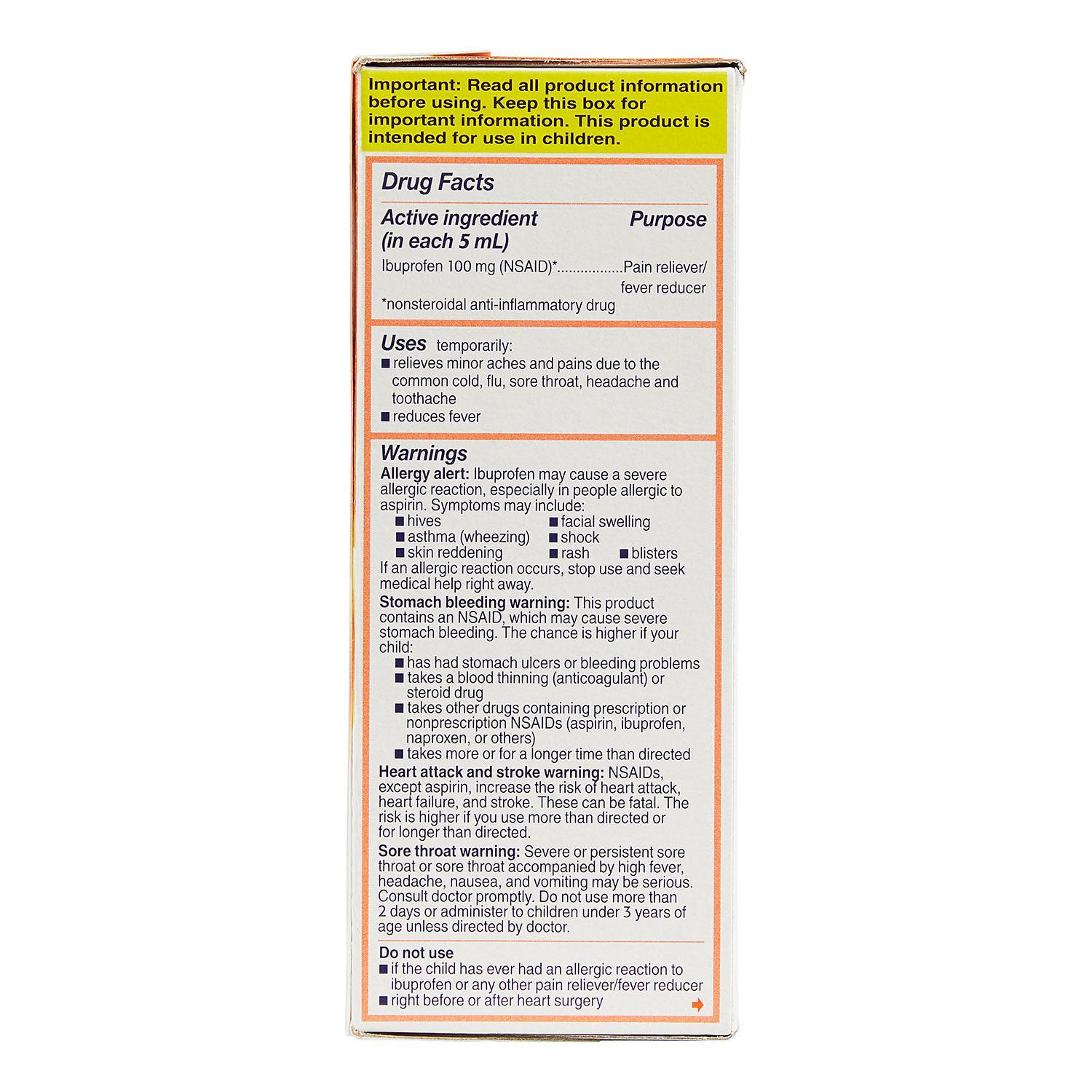 Children's Motrin Oral Suspension (4 oz., 2 pk.)