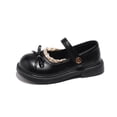 thumbnail image 4 of Boys Girls Lace Up Shoes Toddler Little Kids School Dress Shoes (Toddler/Little Kid) Black 1, 4 of 7