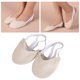 thumbnail image 4 of Zapato de baile elástico de media suela para mujer, ejercicio suave, zapatos de gimnasia rítmica, zapatillas antideslizantes, zapatos de danza del vientre para adultos (color de piel, M), 4 of 5